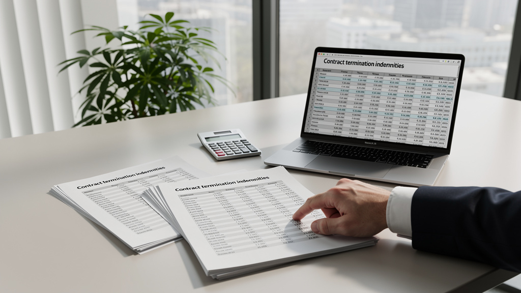 Calcul des indemnités de fin de contrat en 2026 : guide pratique