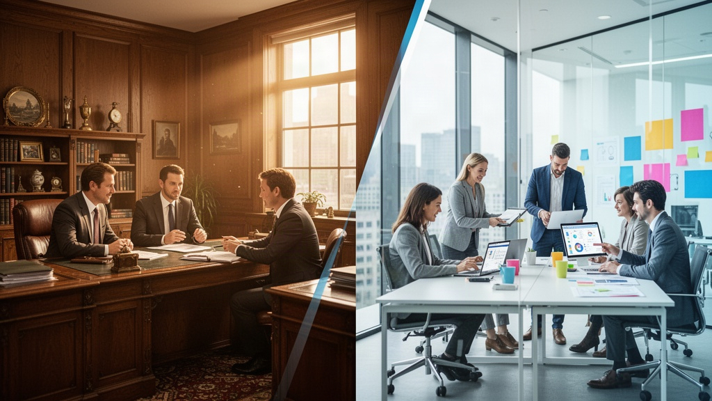 Analyse comparative : approche traditionnelle vs force commerciale moderne